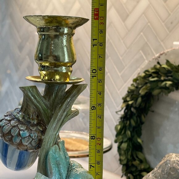 ✨ MacKenzie-Childs Magic Candlestick for Your Table or mantel.-NEW (I have 2) - Picture 9 of 15
